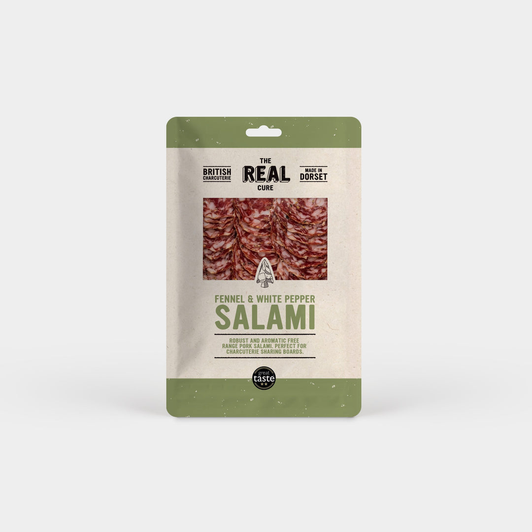 TRC White Pepper & Fennel Salami Sliced 55g