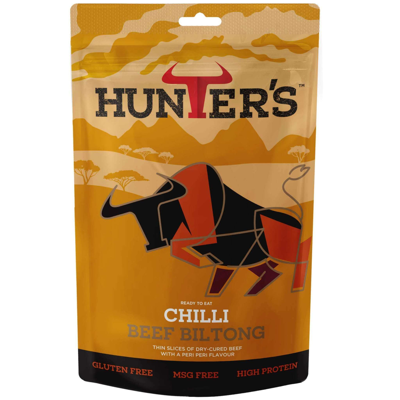 Hunters Chilli Beef Biltong 28g