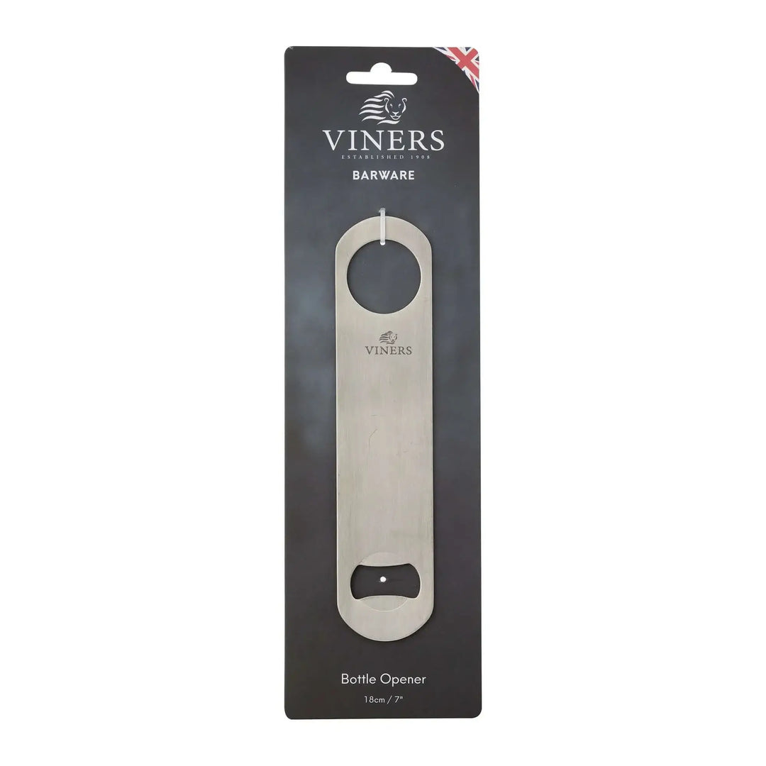 Viners Silver Flat Bottle Opener