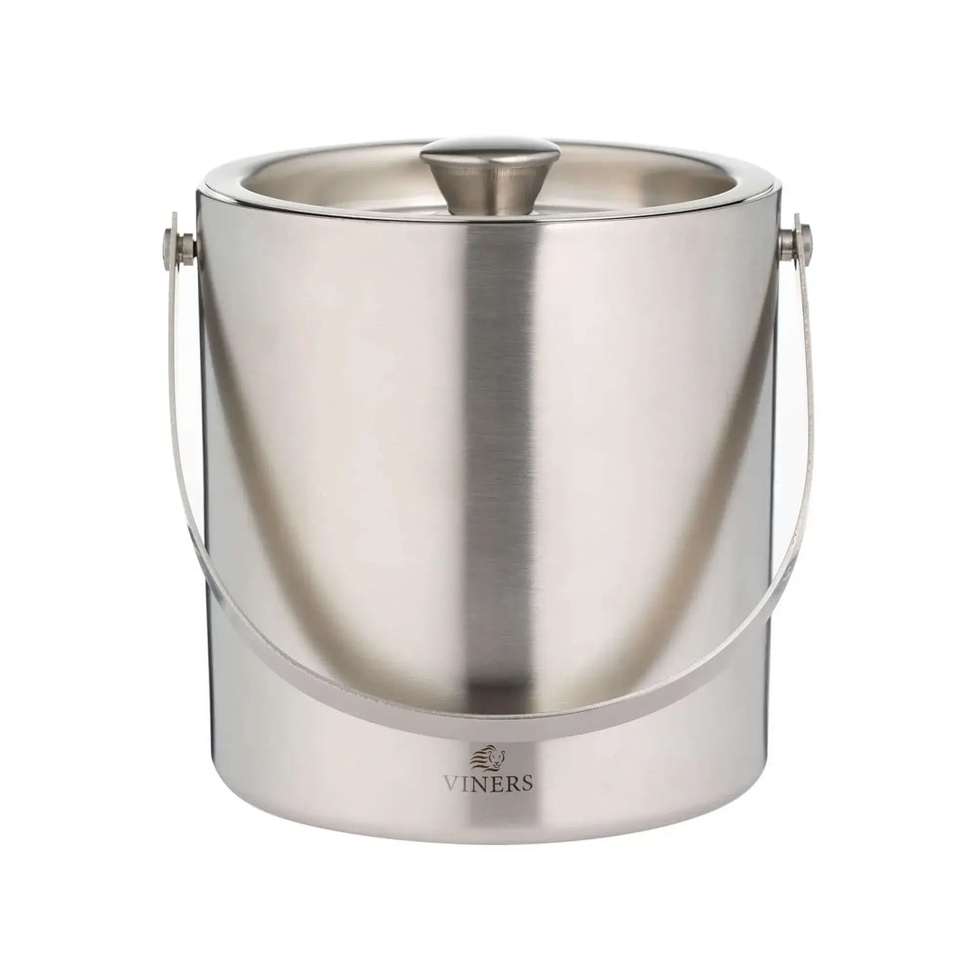 Viners 1.5l Silver Double Wall Ice Bucket