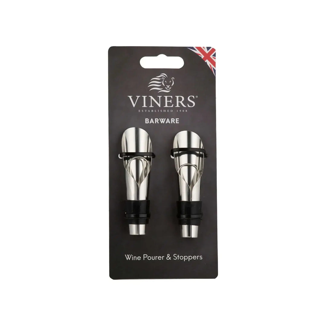 Viners 2pc Wine Pourer/Stopper Gift Set