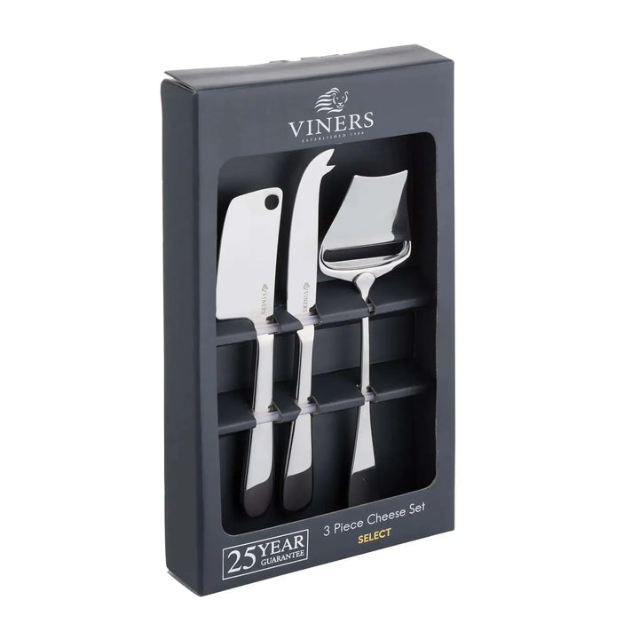 Viners Silver 3pc Cheese Slice Set in Giftbox