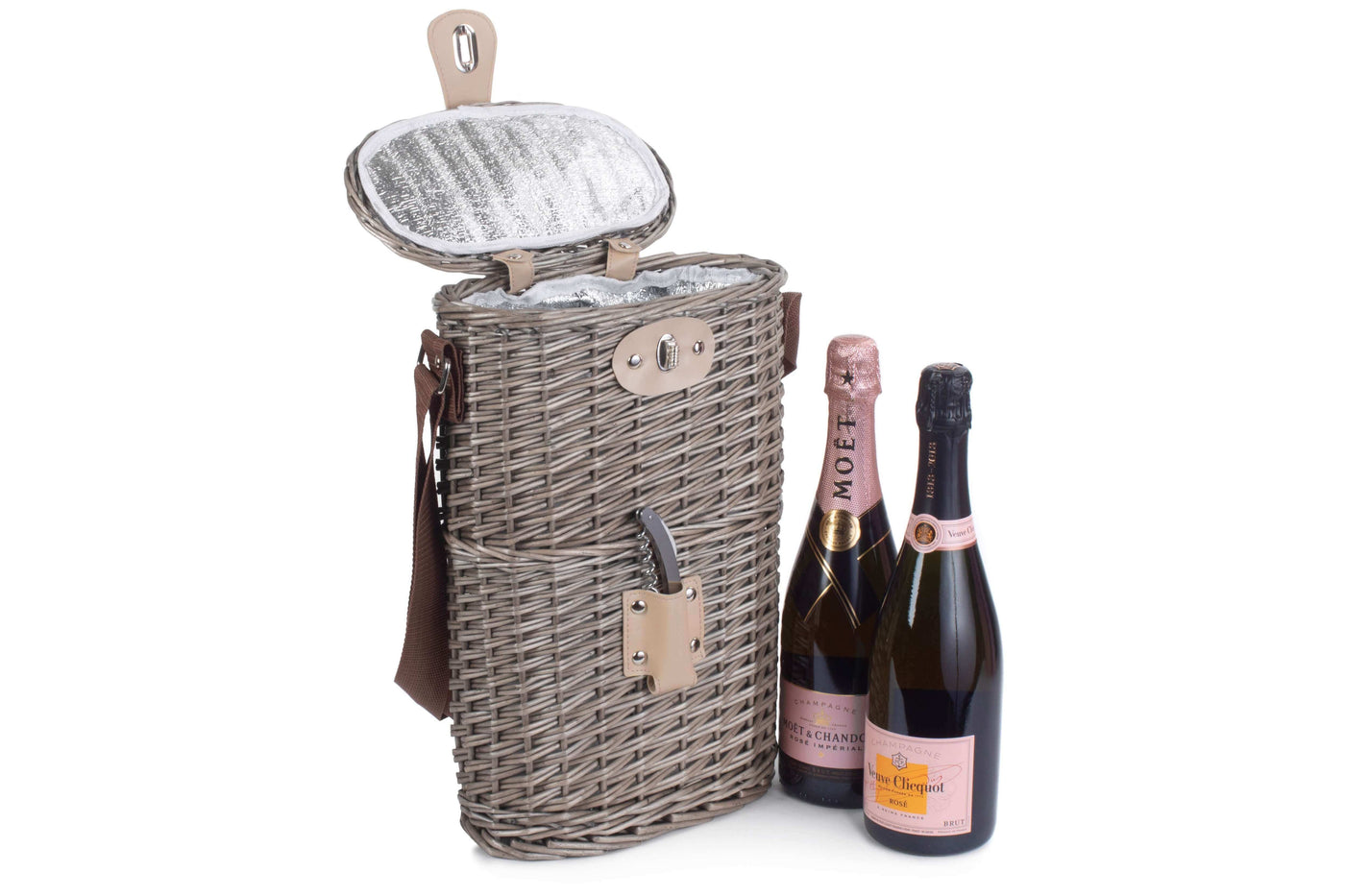 2 Bottle Chilled Carry Basket