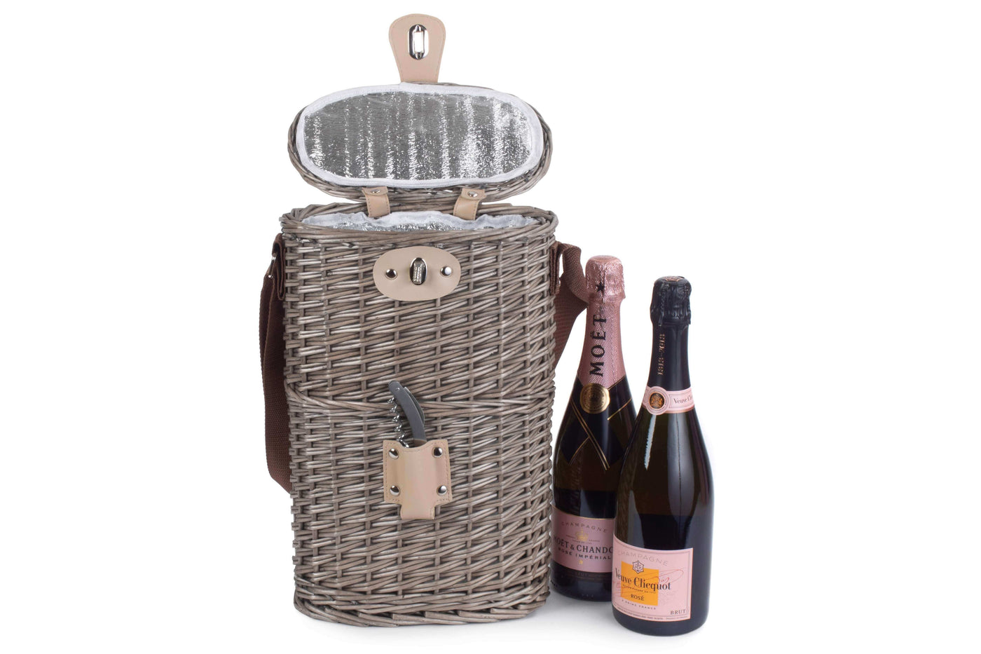 2 Bottle Chilled Carry Basket