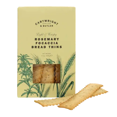 C&B Rosemary Focaccia Bread Thins