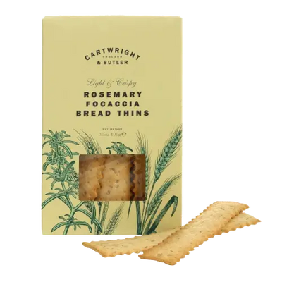 C&B Rosemary Focaccia Bread Thins