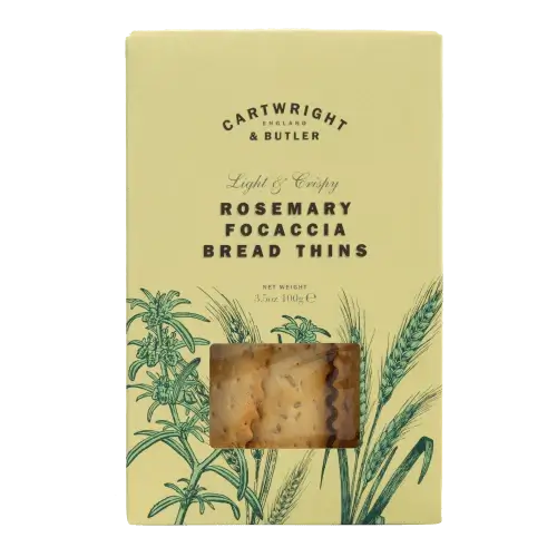 C&B Rosemary Focaccia Bread Thins