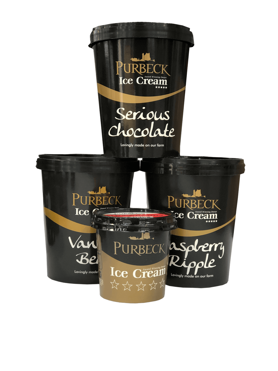 Purbeck Ice Cream Honeycombe Hash 500ml