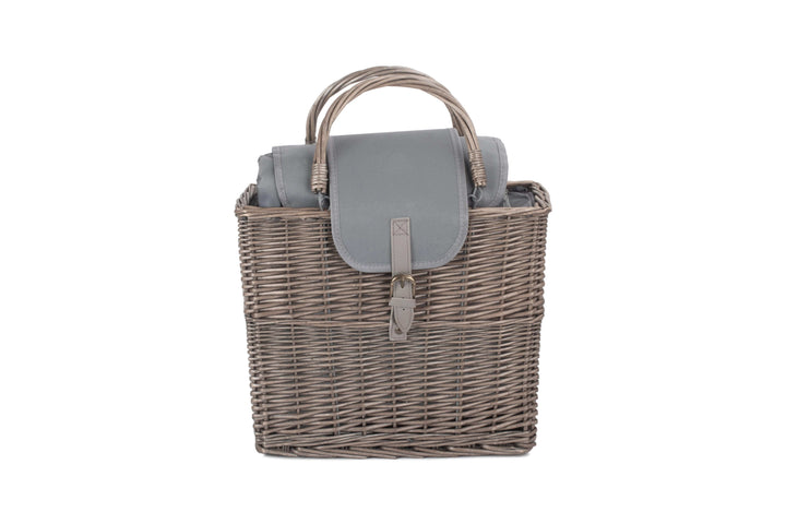 Grey Chiller Basket and Picnic Blanket