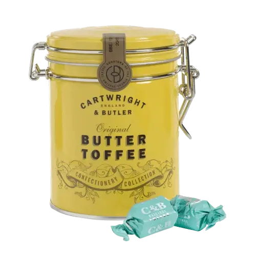 C&B Butter Toffees in Gift Tin 130g