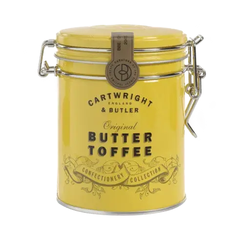 C&B Butter Toffees in Gift Tin 130g