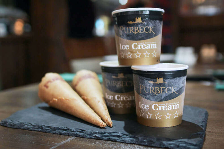 Purbeck Ice Cream Rum & Raisin 125ml