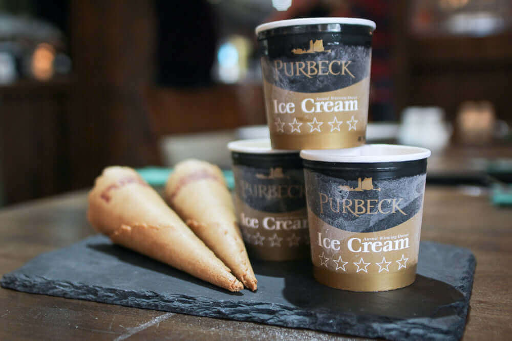 Purbeck Ice Cream Strawberry 125ml