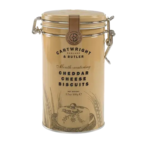 C&B Cheddar Cheese Biscuits in Gift Tin 100g