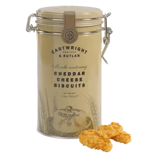 C&B Cheddar Cheese Biscuits in Gift Tin 100g