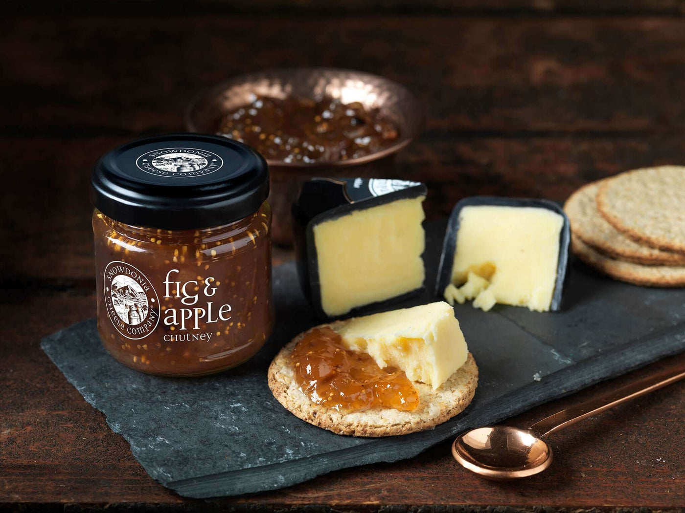 Snowdonia Fig & Apple Chutney 114g