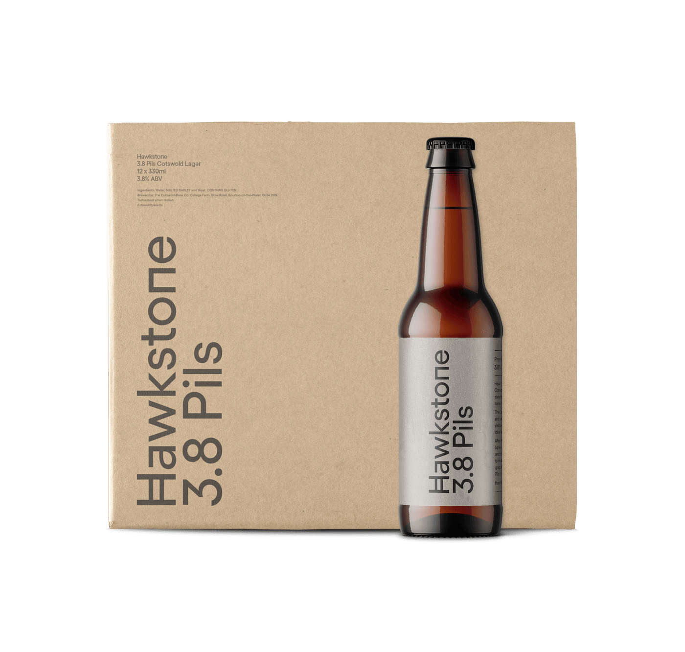 Hawkstone 3.8 Pilsner 330ml