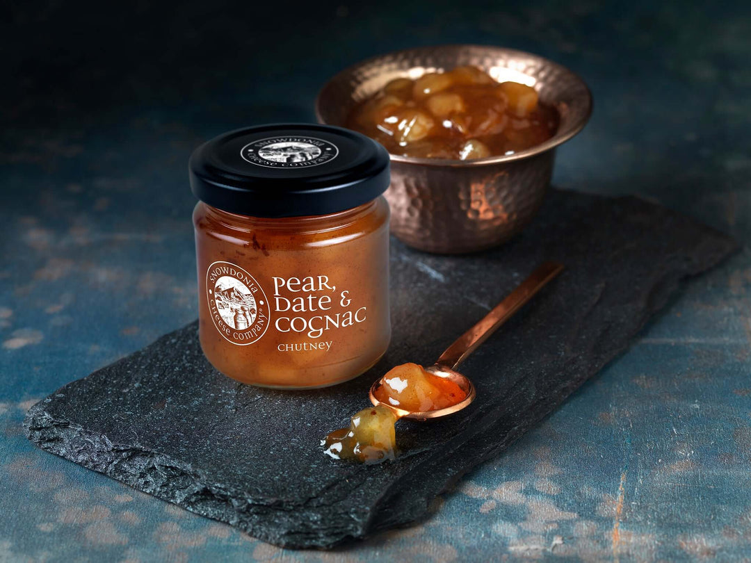 Snowdonia Pear, Date & Cognac Chutney 114g