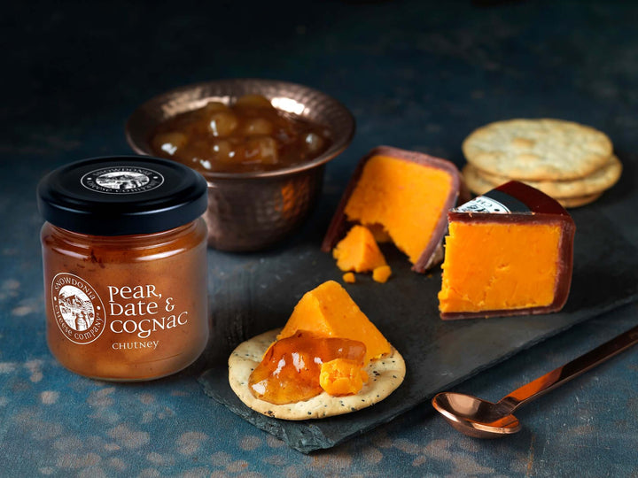 Snowdonia Pear, Date & Cognac Chutney 114g