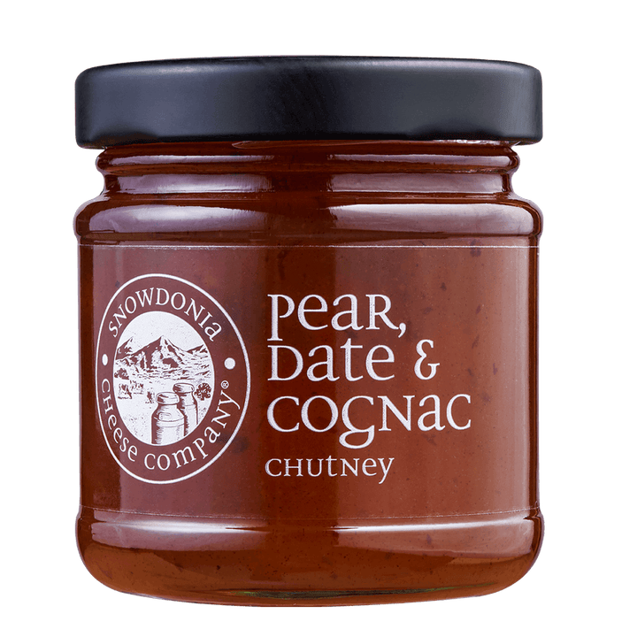 Snowdonia Pear, Date & Cognac Chutney 114g