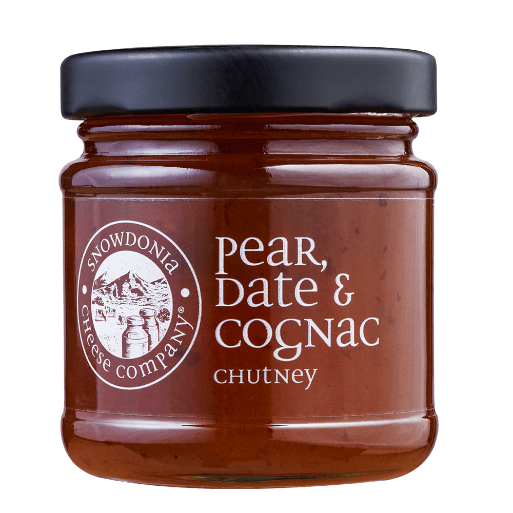 Snowdonia Pear, Date & Cognac Chutney 114g