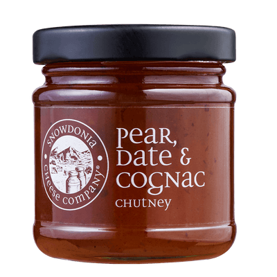 Snowdonia Pear, Date & Cognac Chutney 114g