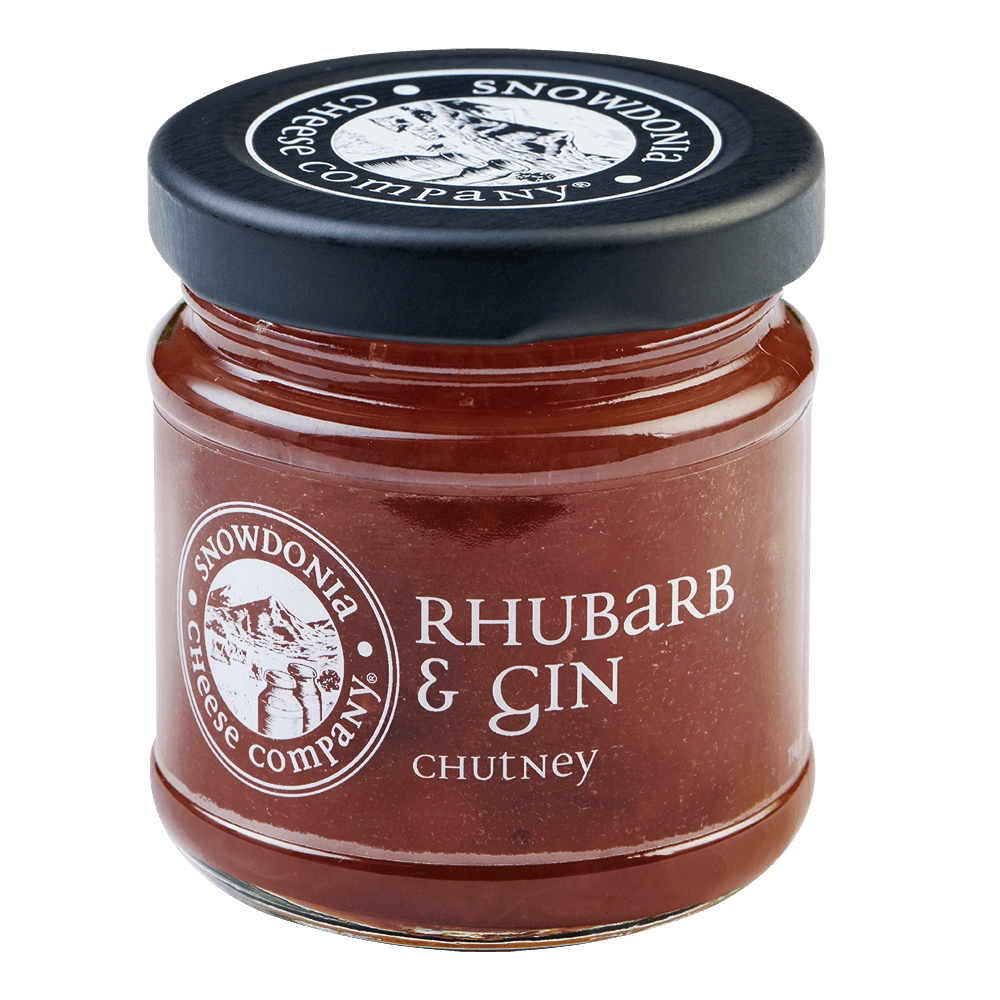 Snowdonia Rhubarb & Gin Chutney 114g