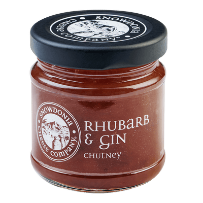 Snowdonia Rhubarb & Gin Chutney 114g