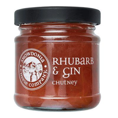 Snowdonia Rhubarb & Gin Chutney 114g