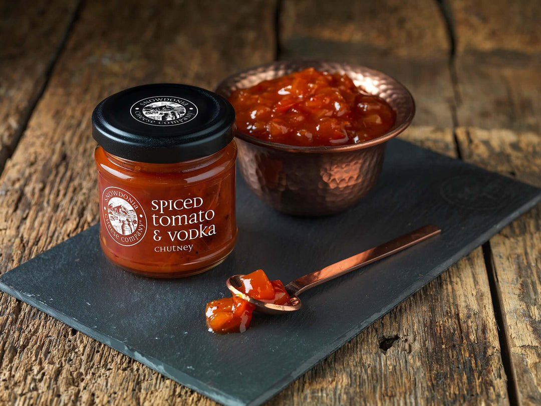 Snowdonia Spiced Tomato & Vodka Chutney 100g