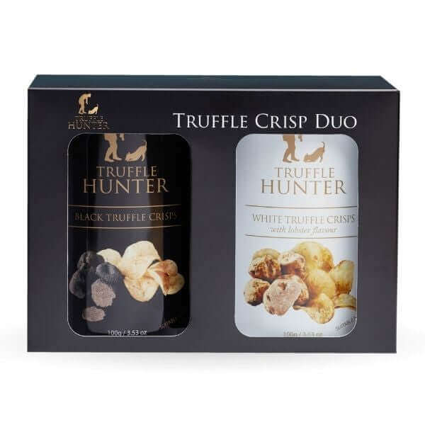 Black & White Luxury Truffle Crisps Set