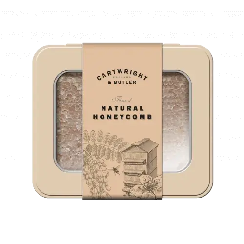 C&B Natural Honey Comb in Gift Tin 450g