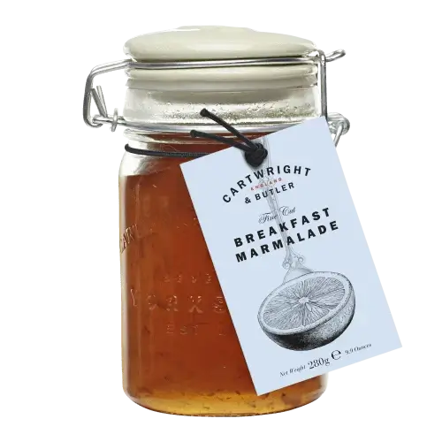 C&B Fine Cut English Breakfast Marmalade in Gift Jar 280g