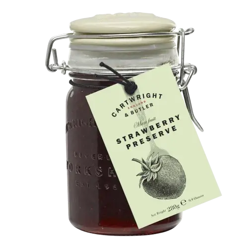 C&B Strawberry Preserve in Gift Jar 280g