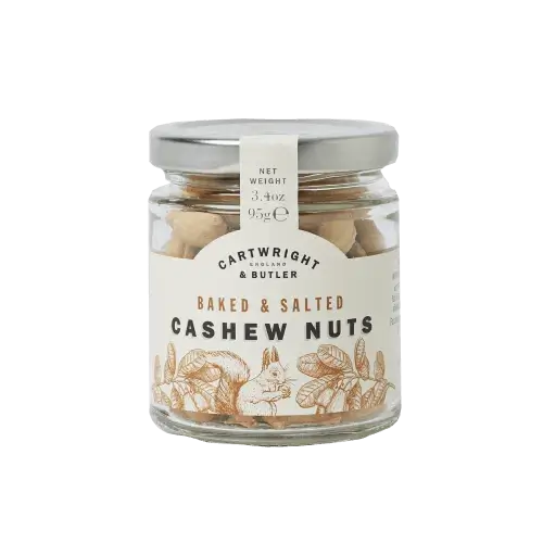 C&B Salted Cashew Nuts in Jar 95g