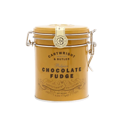 C&B Chocolate Fudge in Gift Tin 175g