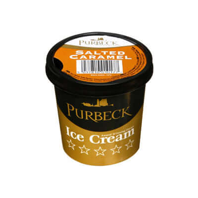 Purbeck Ice Cream Salted Caramel 125ml